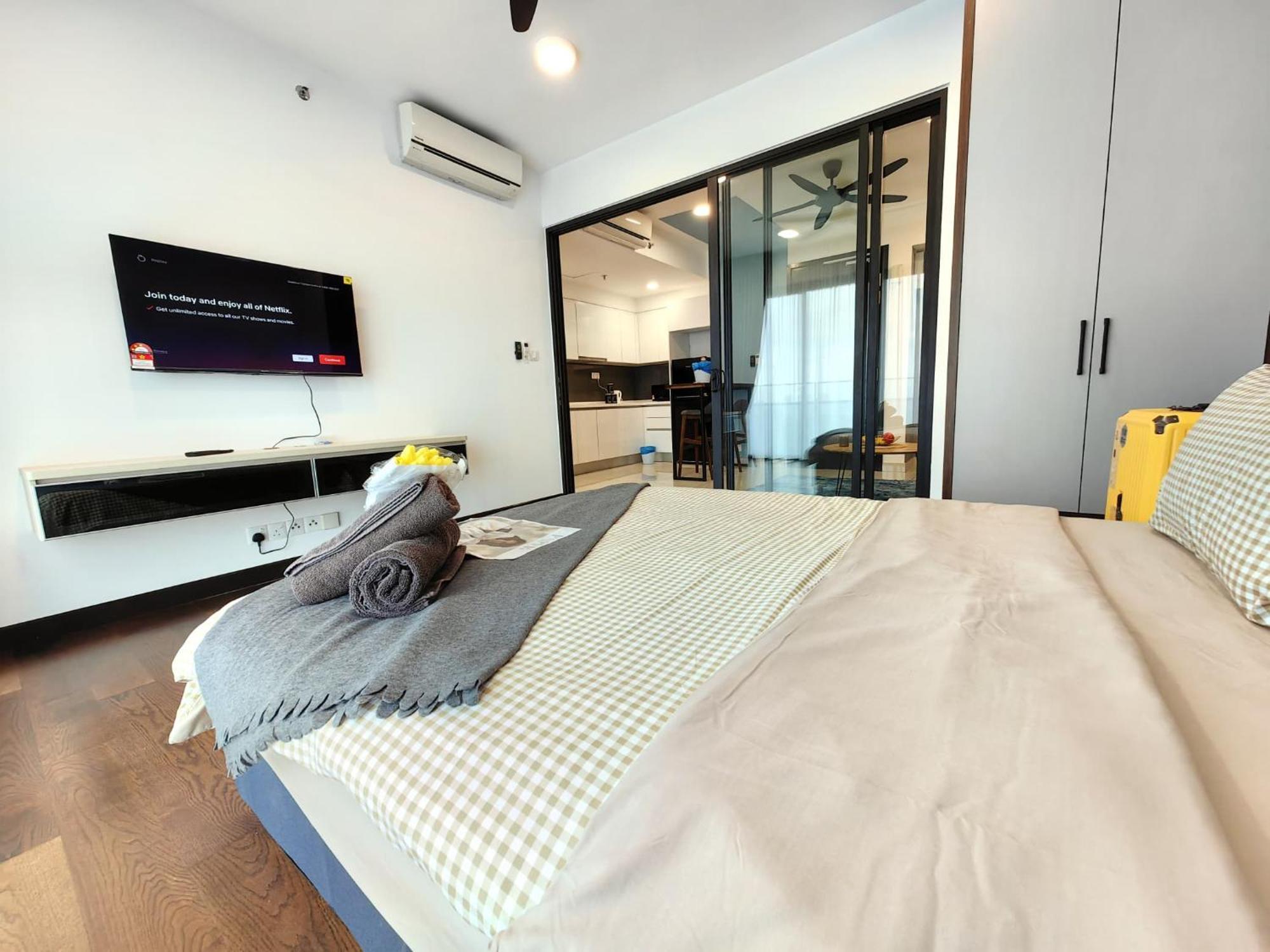 3109 Almas Muji Studio100mbps Netflix By Apartment Nusajaya (Iskandar Puteri)
